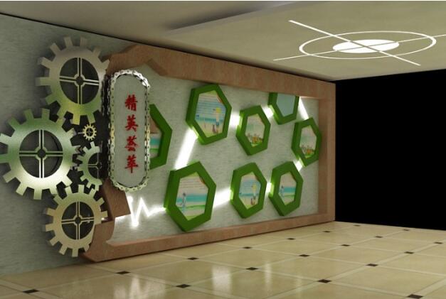 華僑中學文化墻創意設計
