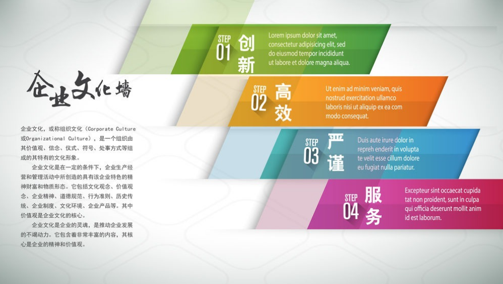 閔行企業文化墻宣傳設計制作