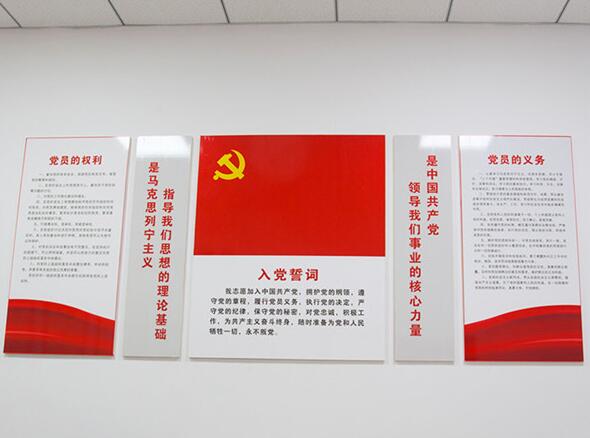 活動室黨建引領(lǐng)文化墻設(shè)計