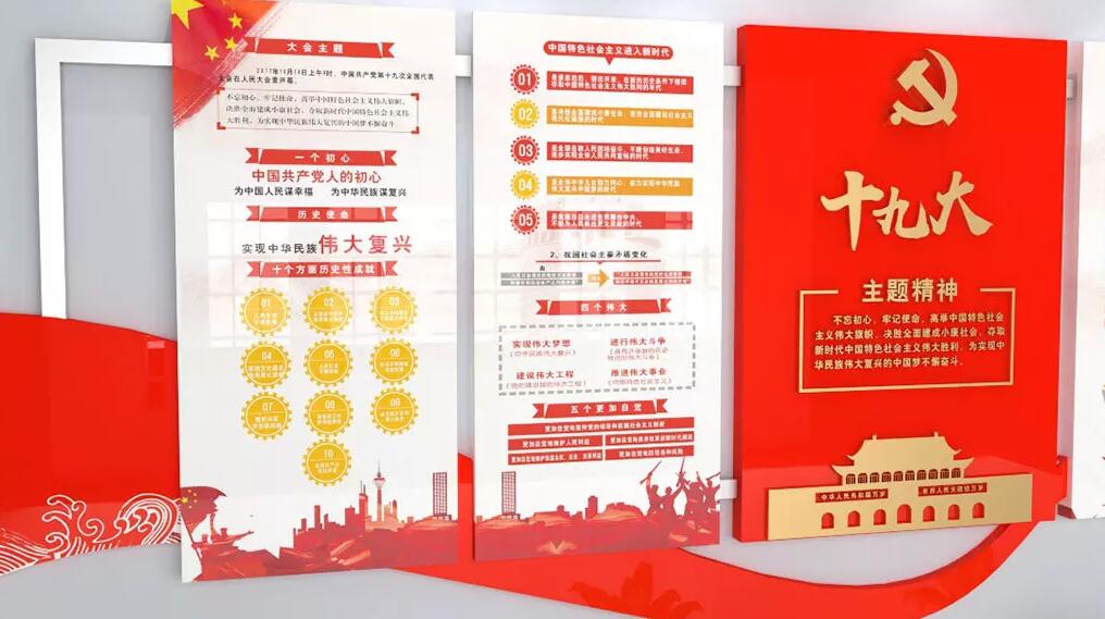 陽光社區(qū)黨建創(chuàng)意文化墻