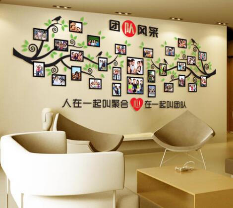 企業(yè)團(tuán)隊(duì)風(fēng)采主題的文化墻