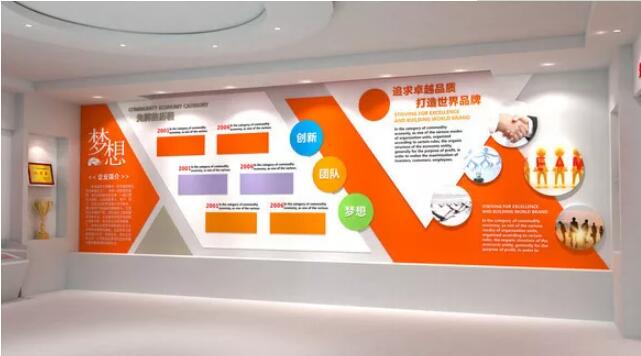 北京龍騰多媒體文化有限公司文化墻設(shè)計(jì)