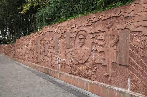 烈士公園景點(diǎn)和景區(qū)文化墻設(shè)計(jì)圖片