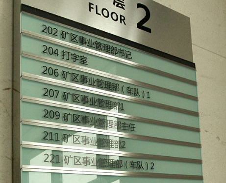 熱賣電梯標牌樓層索引牌室內導視亞克力烤漆絲印樓層牌