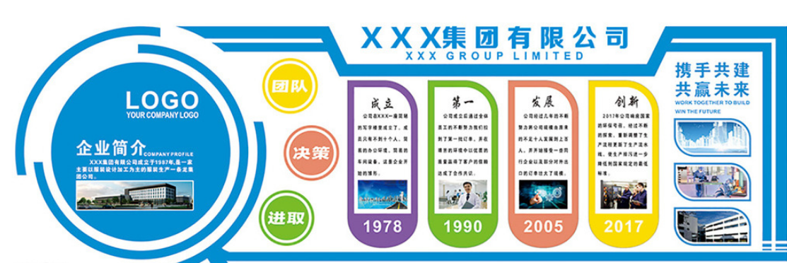 企業(yè)文化墻效果圖2