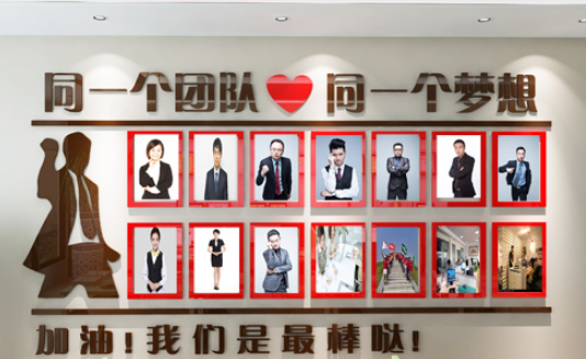 亞克力水晶立體墻貼公司企業文化墻