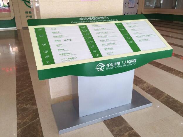 北京協和醫院導視標牌設計制作