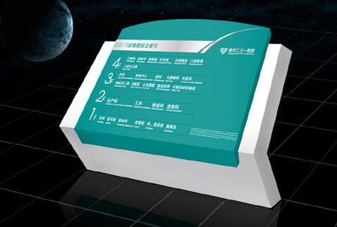 第四軍醫大學西京醫院導視標牌設計制作