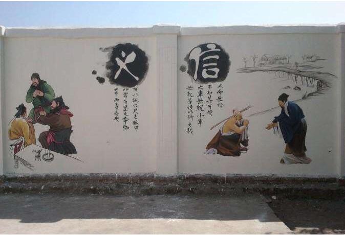 東南社區(qū)文化墻制作