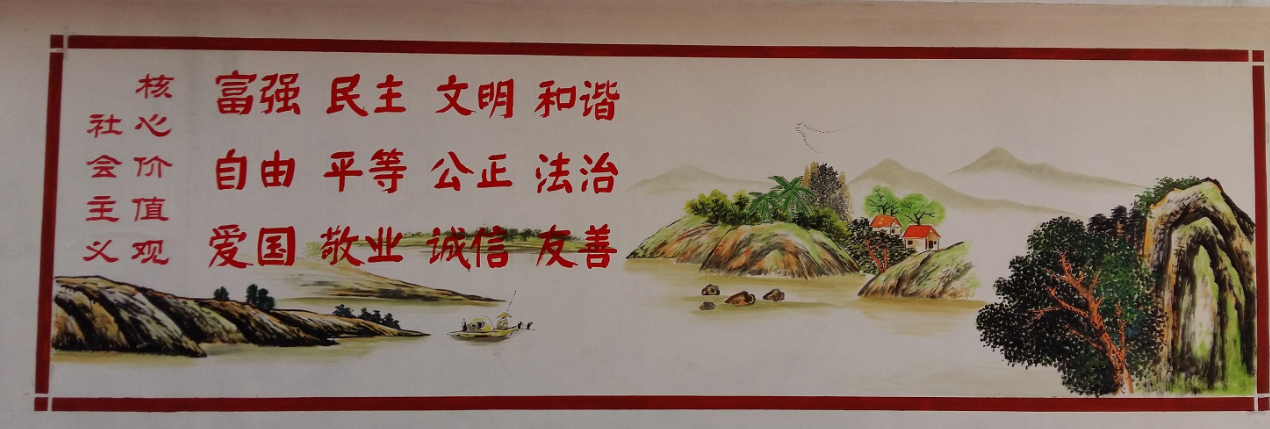 上海鄉(xiāng)村文化墻彩繪圖片