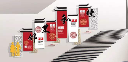 和諧社區(qū)精神文明走廊宣傳展示文化墻