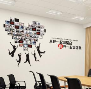 公司辦公室勵志板報文化墻