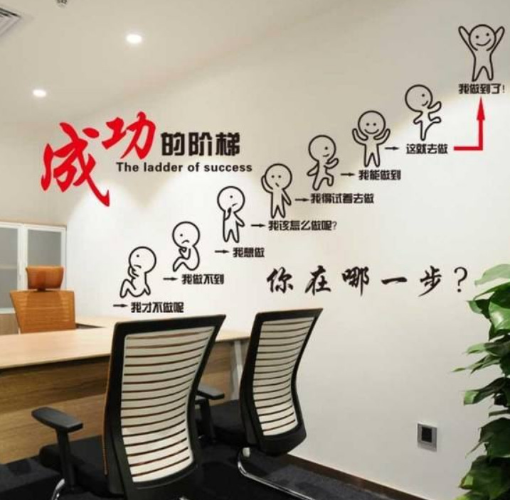 教師學校公司企業房間墻貼夢想辦公室樓道勵志文化墻