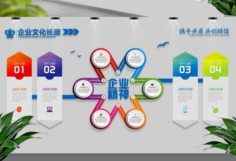 企業(yè)辦公室文化墻設(shè)計(jì)