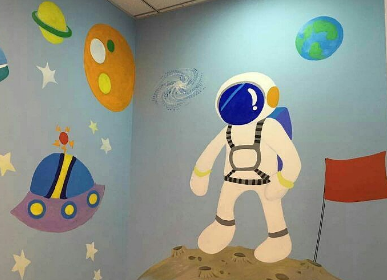 幼兒園墻面噴繪,幼兒園墻面噴繪彩繪