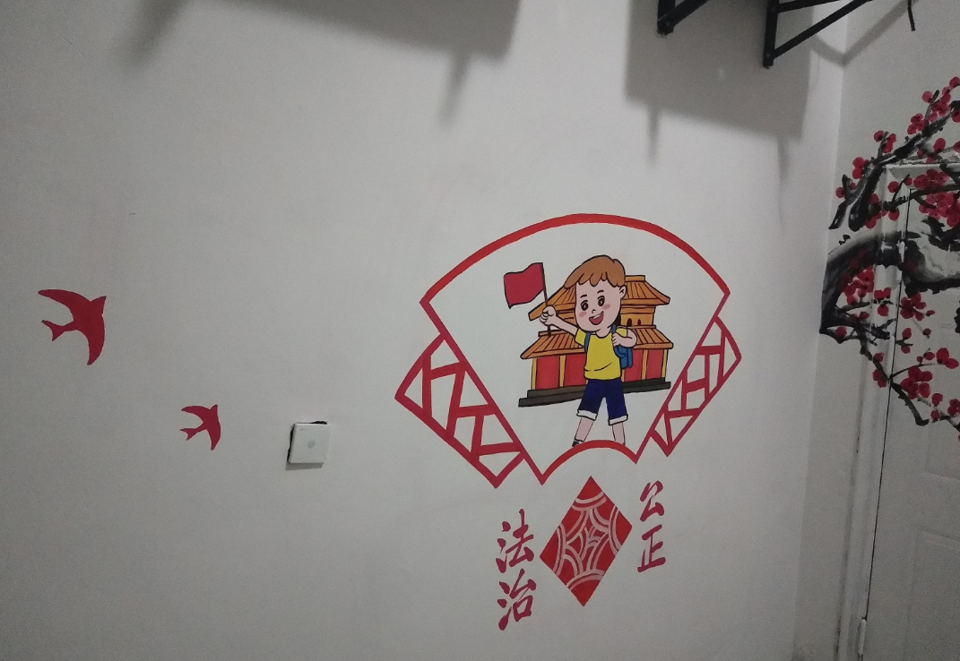 開封黨建彩繪文化墻設計