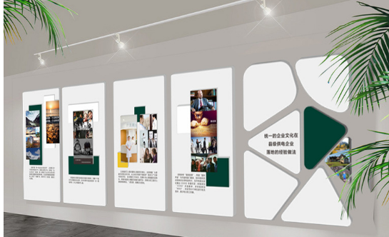 宣傳墻貼公司壁紙形象墻3d模板墻紙立體團隊企業(yè)文化墻