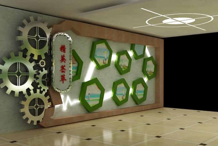 大專(zhuān)校園文化墻制作效果圖