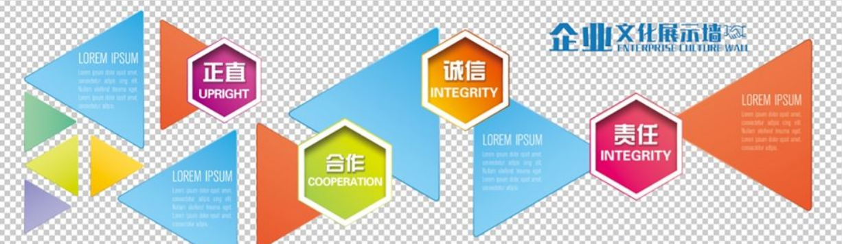 大氣簡約綠色環保社區文化墻