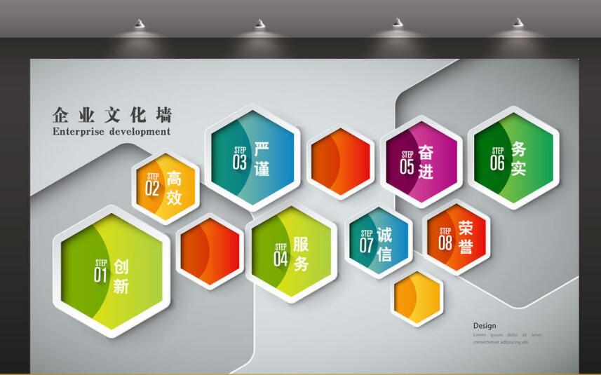 創(chuàng)意企業(yè)文化墻
