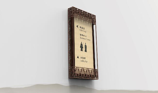 導(dǎo)視牌制作效果圖