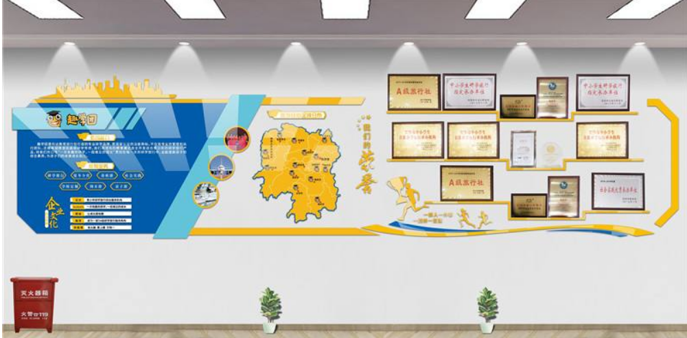 展示文化墻勵(lì)志墻貼辦公室企業(yè)公司照片墻