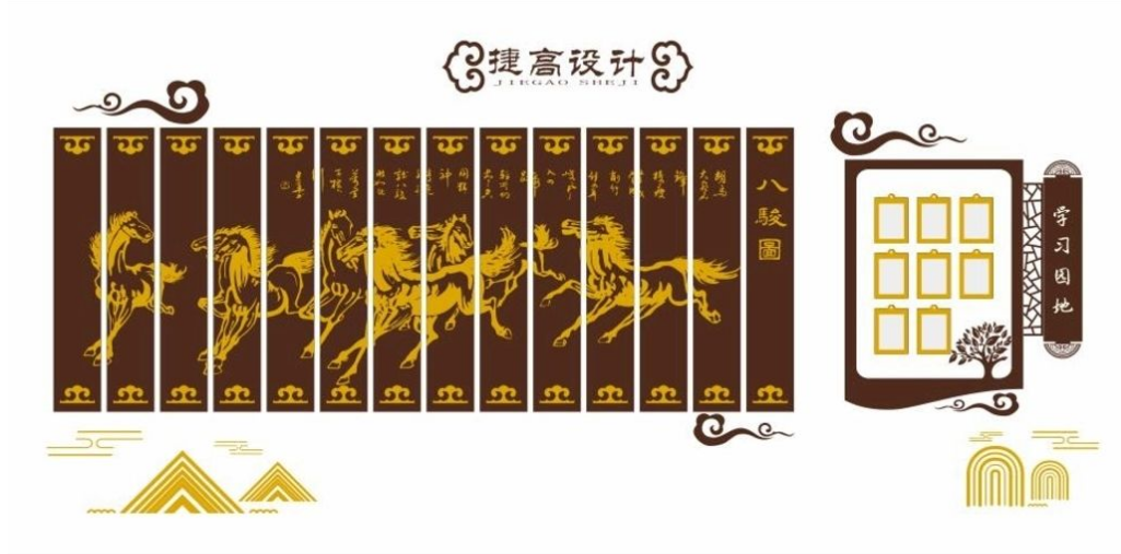 企業文化墻也可以用pvc板雕刻制作