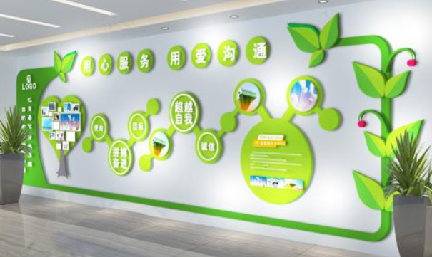 社區(qū)文化企業(yè)文化墻布置圖片