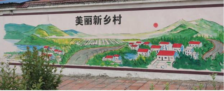 亮麗鹿城最美風(fēng)尚 包頭市彩繪墻畫(huà)扮靚美麗鄉(xiāng)村