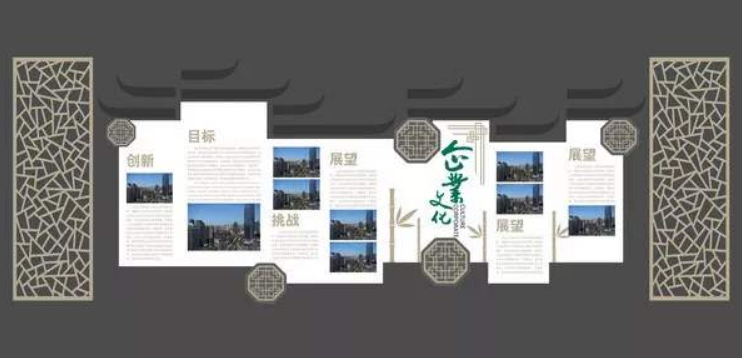 精美創(chuàng)意立體公司企業(yè)文化墻設(shè)計(jì)