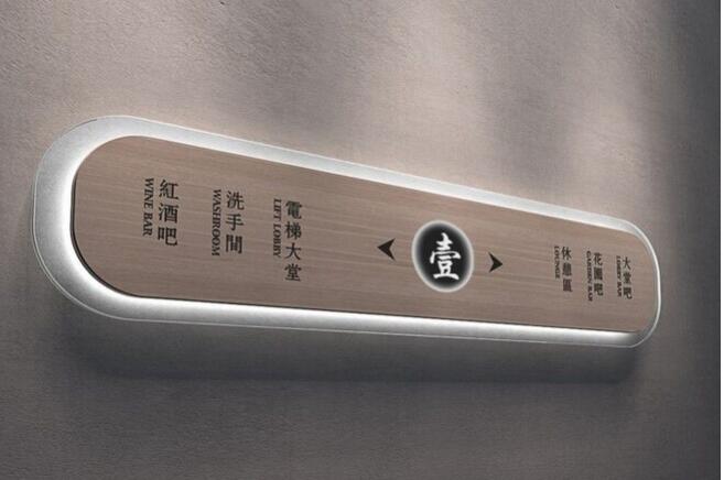 公司導視牌制作效果圖