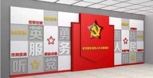 黨建形象墻黨建文化墻辦公室文化墻