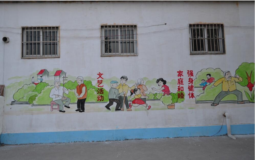 創(chuàng)意農(nóng)村文化墻彩繪制作效果圖