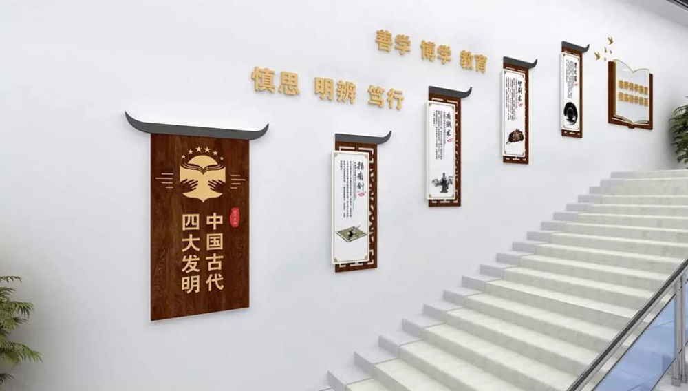 卡通幼兒園培訓機構校園立體樓道樓梯文化墻 