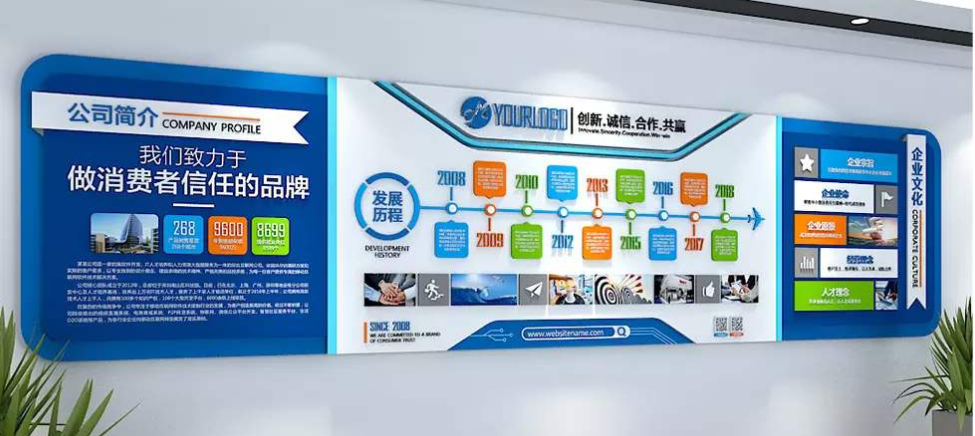 立體墻貼公司工作室團隊勵志標語墻貼企業辦公室會議室文化墻