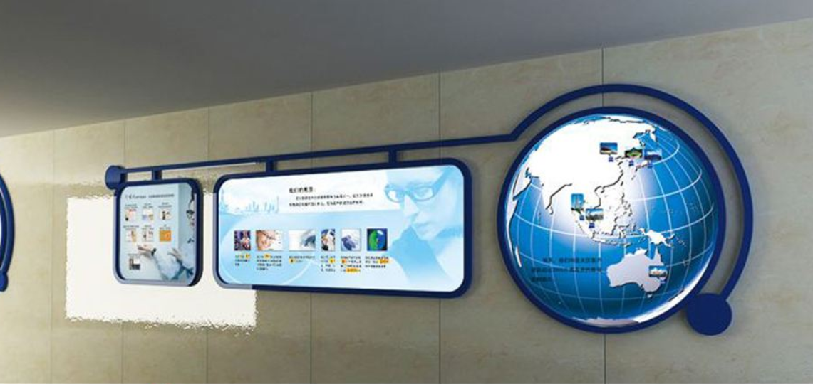 高端立體企業(yè)文化墻設計圖片