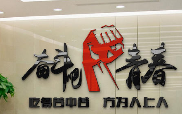 企業(yè)勵志字辦公室文化墻書房字貼墻貼創(chuàng)意團隊3d立體亞克力墻