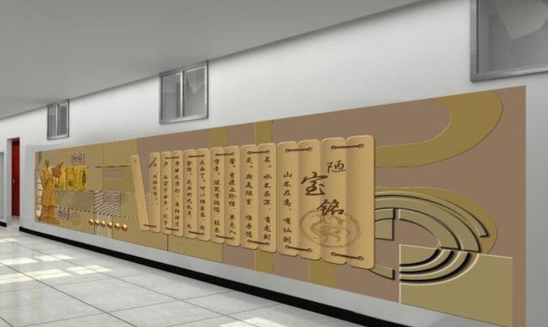 企業(yè)文化墻效果圖校園公司形象墻創(chuàng)意設(shè)計(jì)