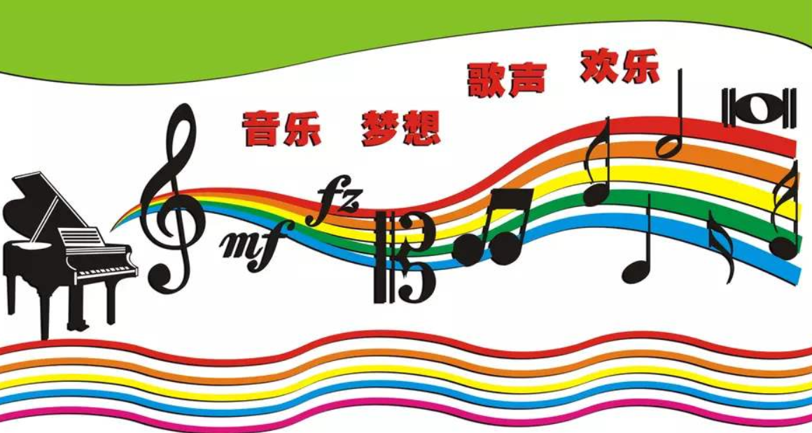 立體幼兒園校園文化墻裝飾貼紙音樂教室標(biāo)語