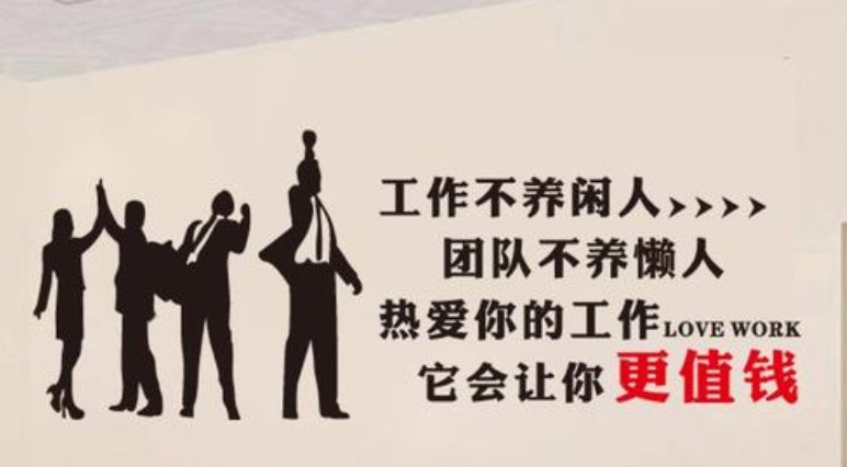 公司勵志標語亞克力墻貼企業文化墻布置辦公室員工風采照片墻