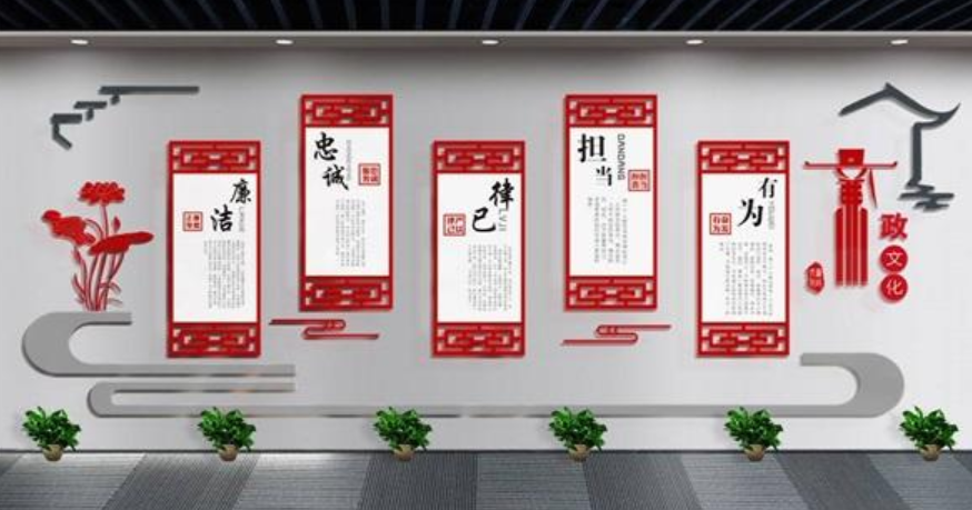 企業黨建文化墻制作