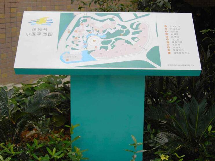 街頭導(dǎo)視牌制作效果圖