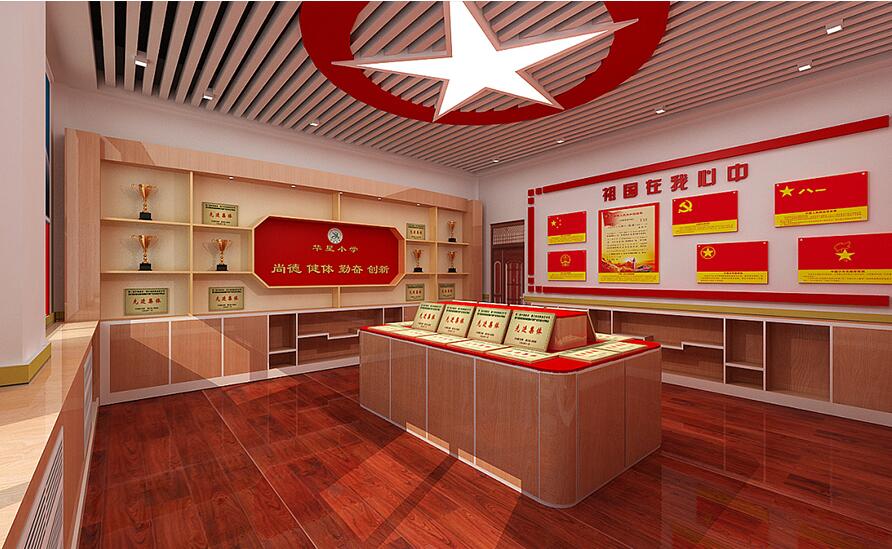校園建設文化墻制作效果圖
