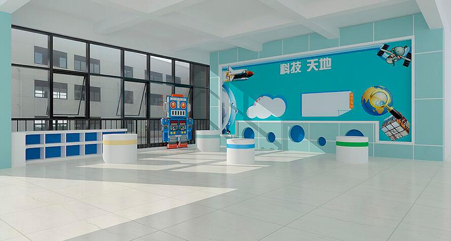 校園建設文化墻制作效果圖