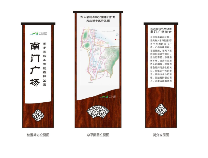 導(dǎo)視牌制作效果圖